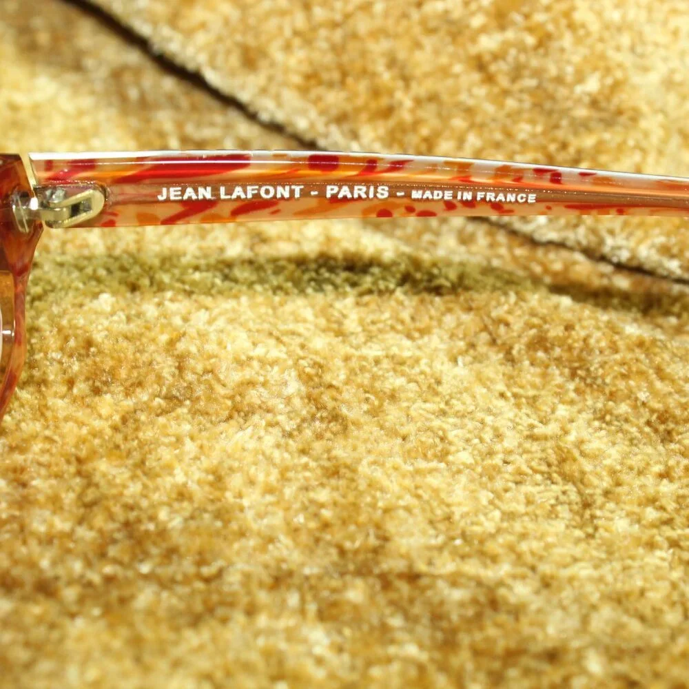 Jean Lafont Paris Elegie 537 51-14 138 Brown Frame Eyeglasses - FRAMES ONLY